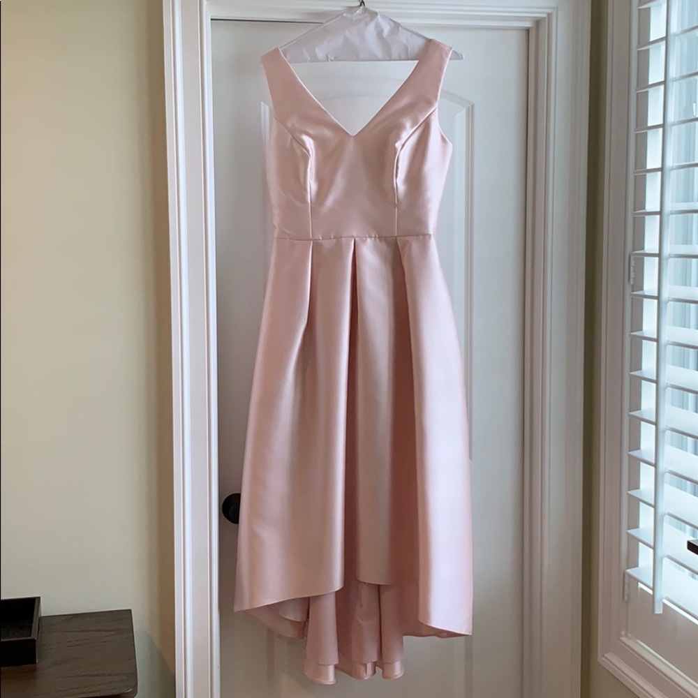 Sale! Alfred Sung Blush/Pale Pink Bridesmaid Dress
